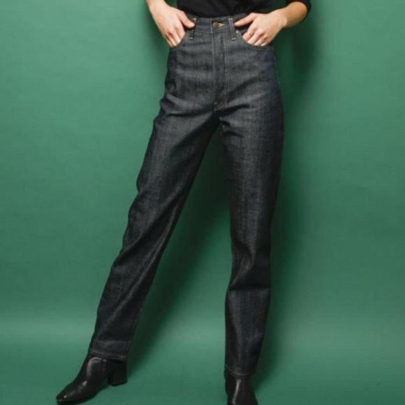 NWT Free People x Lee Lady Rider Jeans Plus Size 32 - Picture 7 of 15